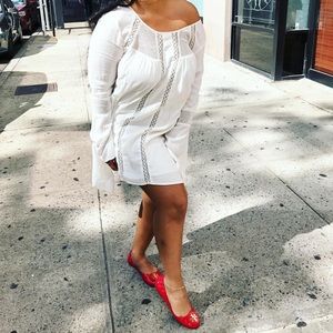 Red Tory Burch reva flats